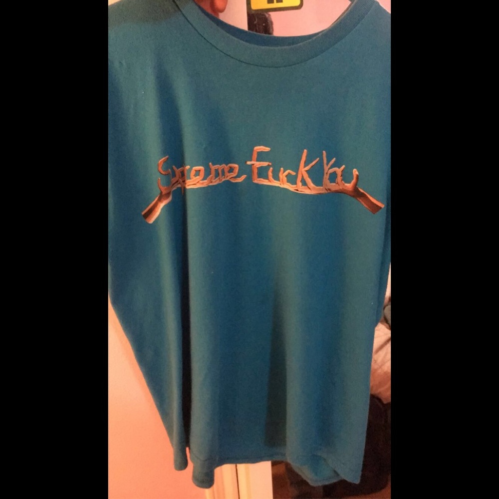 Supreme f*ck you tee size M
